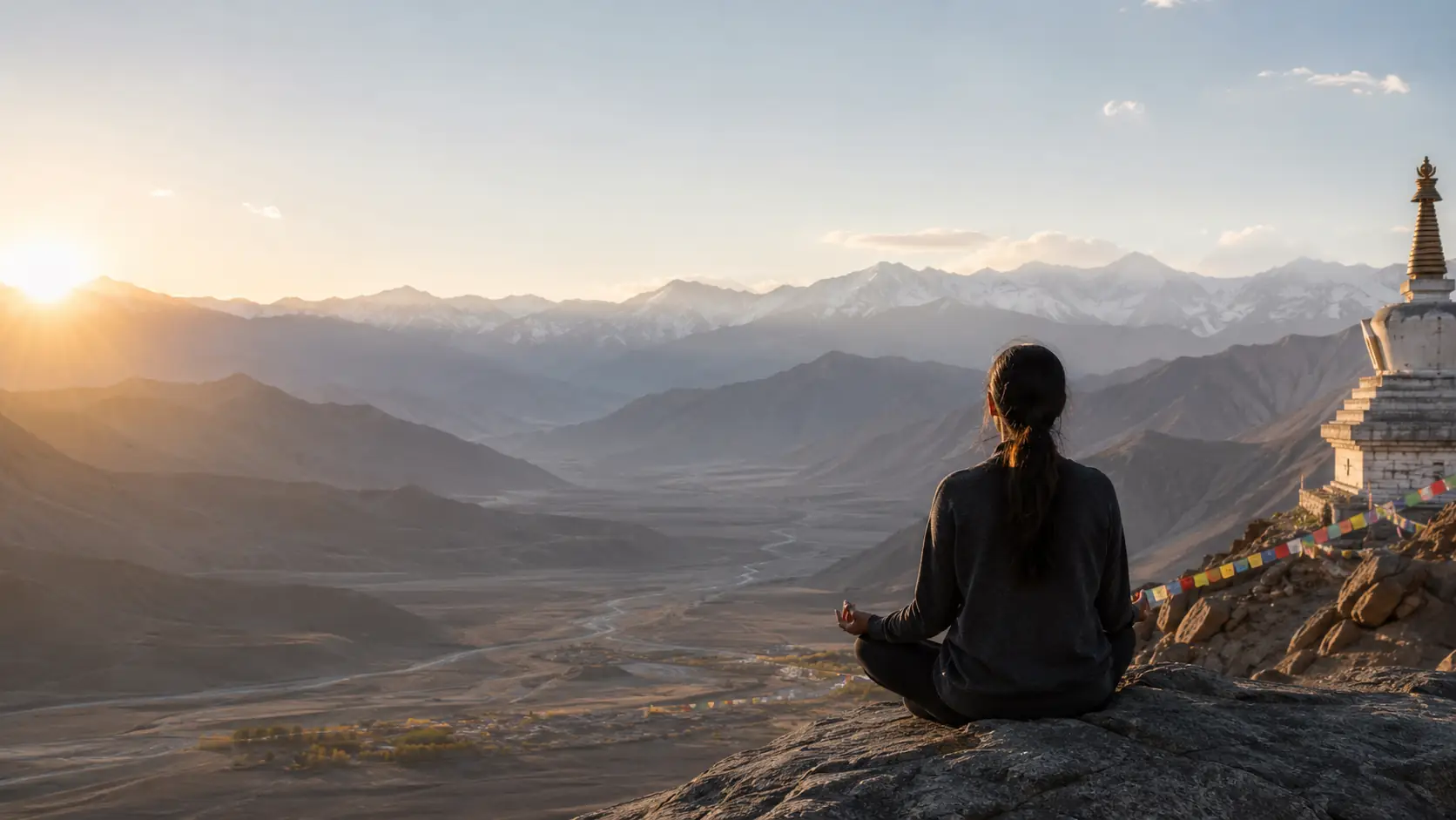 Meditation in Ladakh