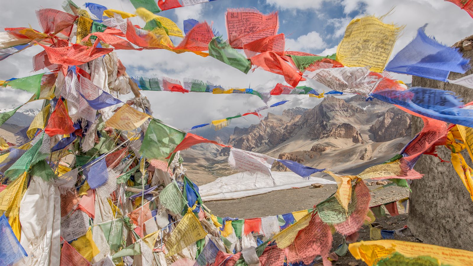 Prayer flags in Ladakh